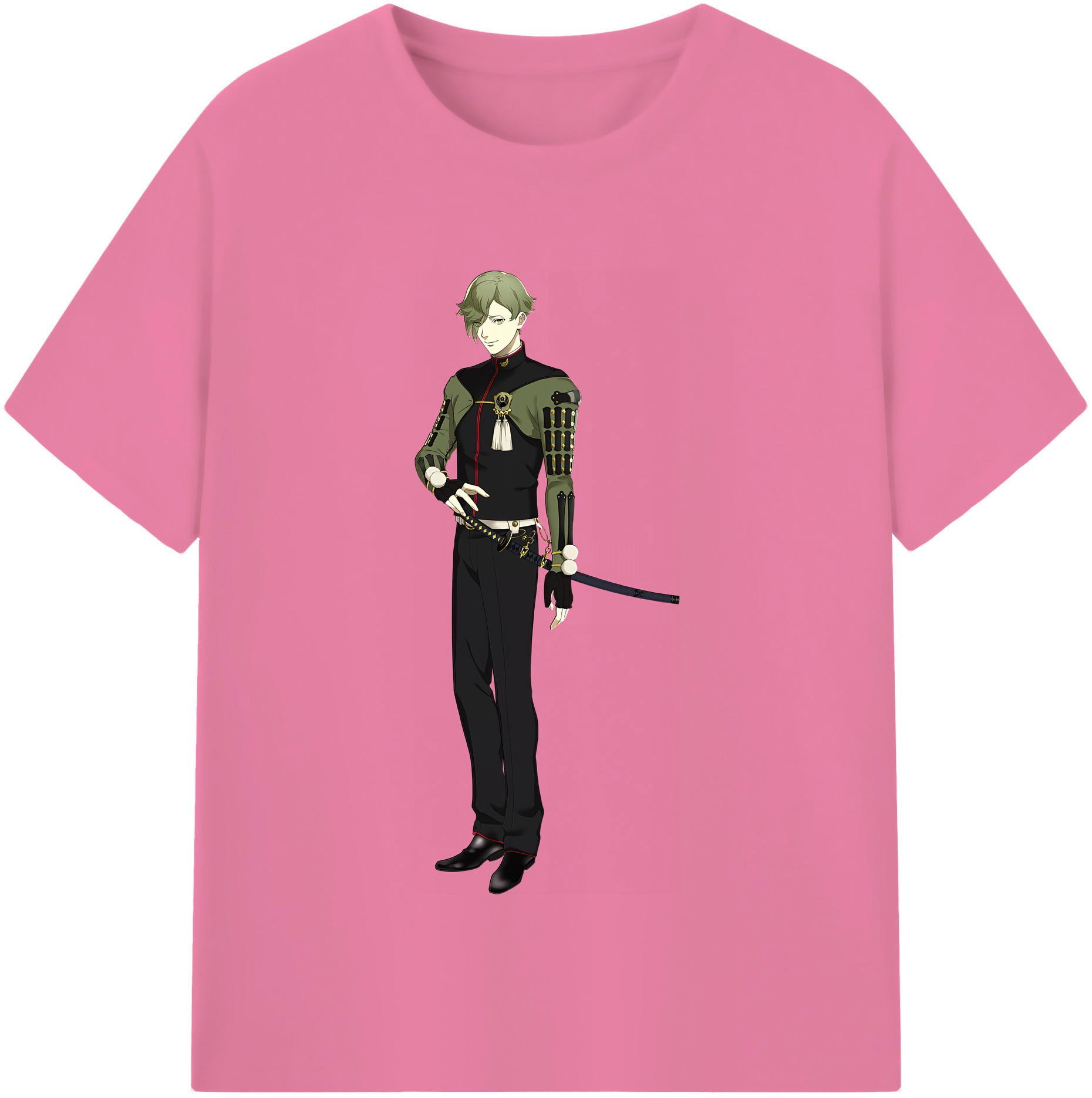 （画像用） 刀剣乱舞 Touken Ranbu 綿100％半袖Tシャツ（フロントプリント）